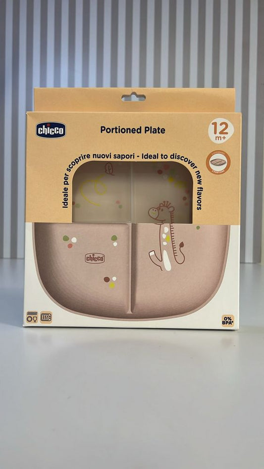 Piatto Porzionato 12M+ Rosa