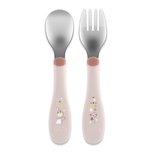 Posate Inox 18M+ Rosa