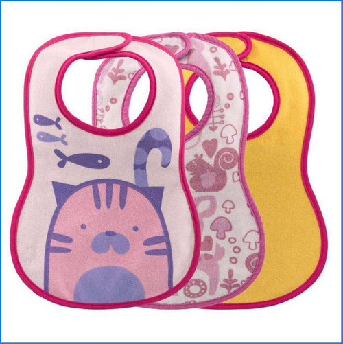 Bavaglie Pappa 6M+ 3PZ Rosa