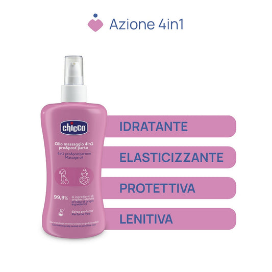 Olio Massaggio 4IN1 Pre Post Parto