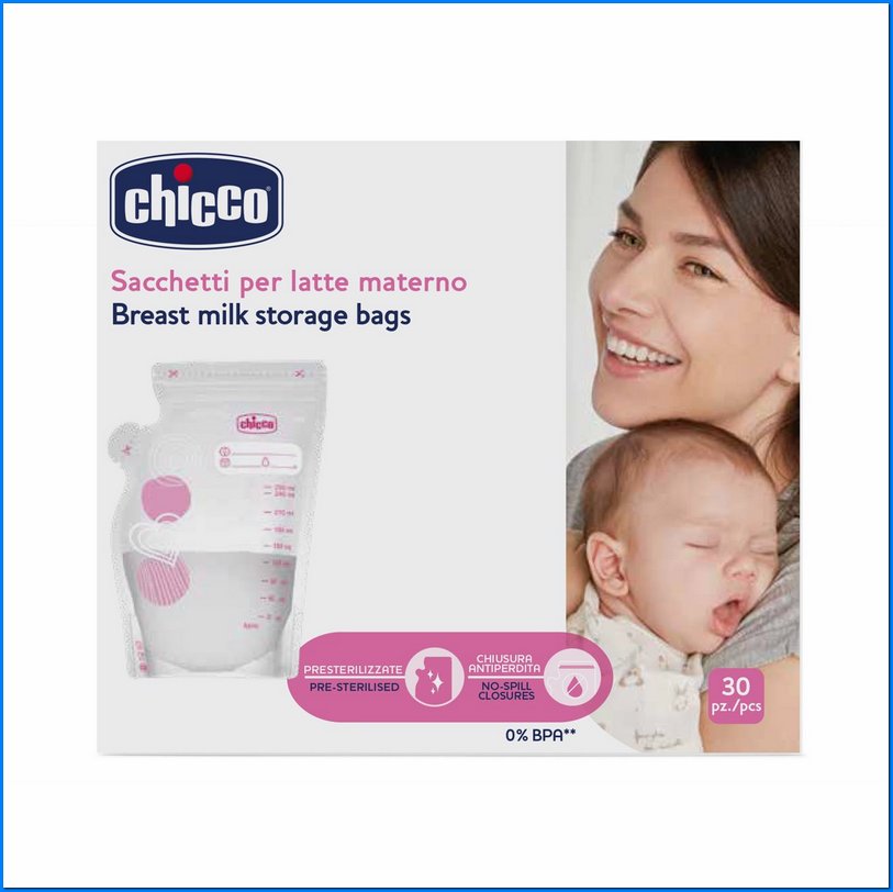 Sacchetto per Latte Materno -30PZ