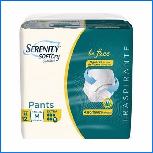 Pants Sensitive Be Free Extra M 12 Pz
