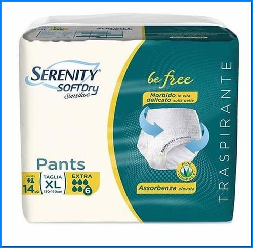Pants Sensitive Be Free Extra Xl 14 Pz