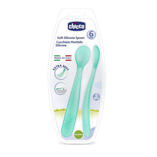 Cucchiaio Silicone Maschile Bi-pack 6M+