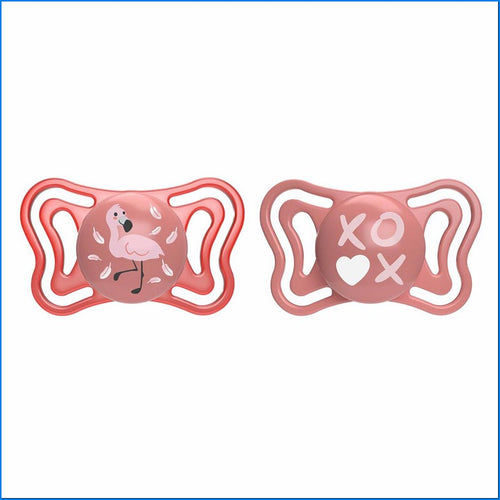 Succhietto Light Rosa Sil 6-16M 2PCS Ac