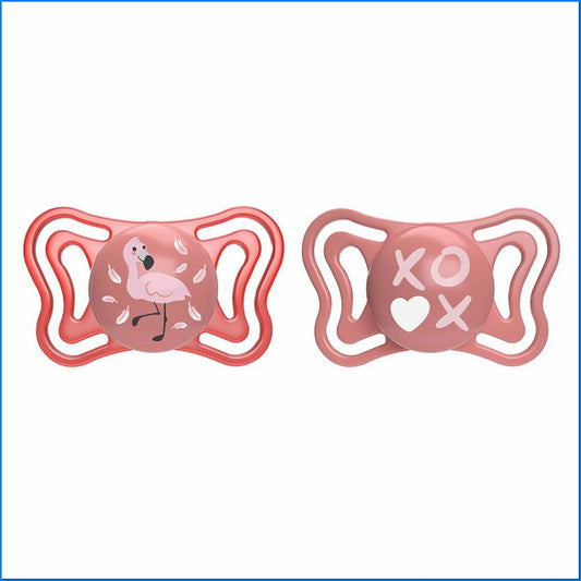 Succhietto Light Rosa Sil 6-16M 2PCS Ac