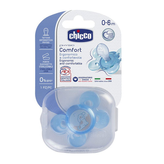 Succhietto Comfort Rosa Sil 2-6M 1PC C