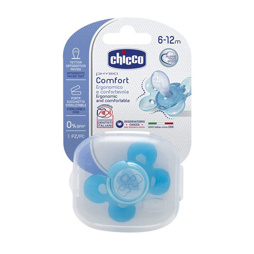 Succhietto Comfort Blu Sil 6-16M 1PC