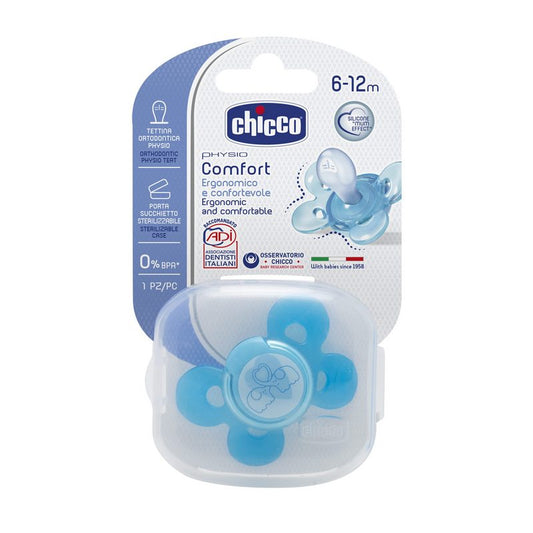 Succhietto Comfort Blu Sil 6-16M 1PC