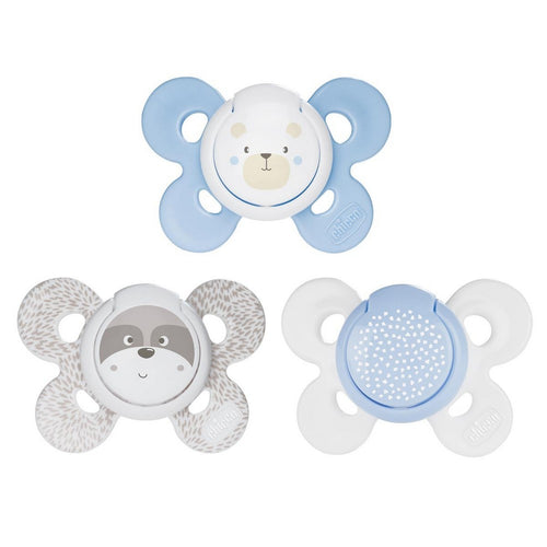 Succhietto Comfort Boy Sil 2-6M 2 Pz C