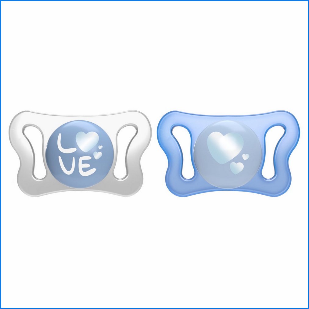 Succhietto Micro' Blu Sil 0-2M 2PZ Ac