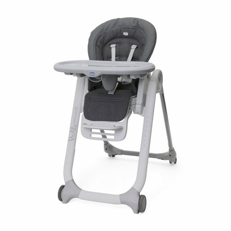 Seggiolone Polly PROGRES5 Grey Melange