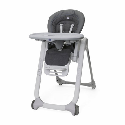 Seggiolone Polly PROGRES5 Grey Melange