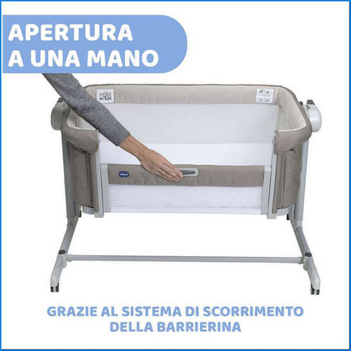 Culla Cosleep. NEXT2ME Magic Evo D.taupe