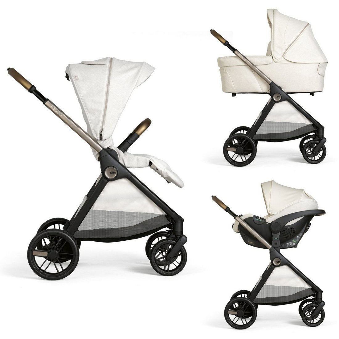 Trio Bellagio+borsa Comfort Amber Glow