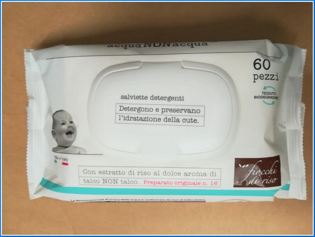 Acqua Non Acqua - Salviette Detergenti - Pz. 12