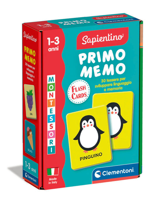 Montessori Flashcards Primo Memo