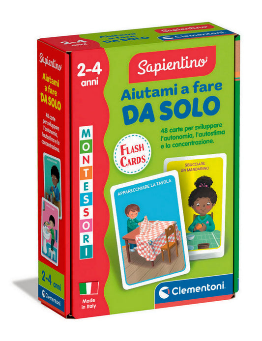 Montessori Flashcards Aiutami a Fare da