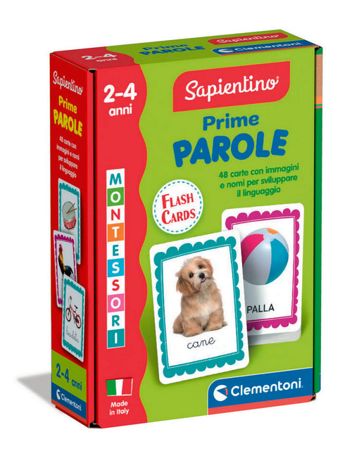 Montessori Flashcards Prime Parole