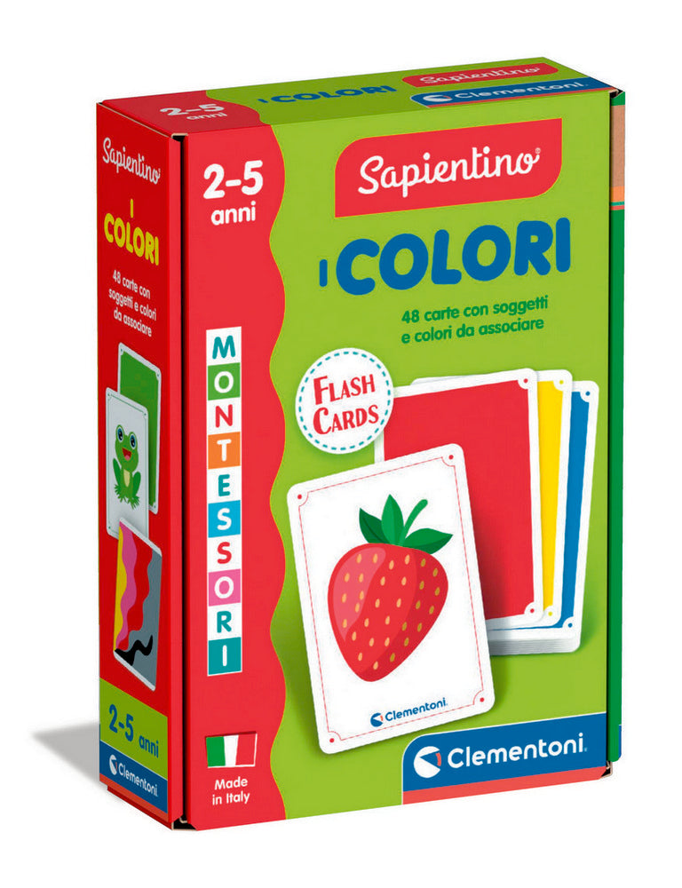 Montessori Flashcards I Colori