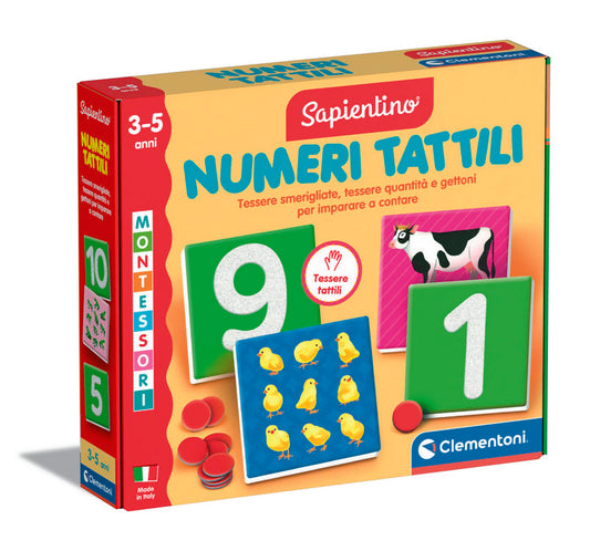 Montessori - Numeri Tattili New