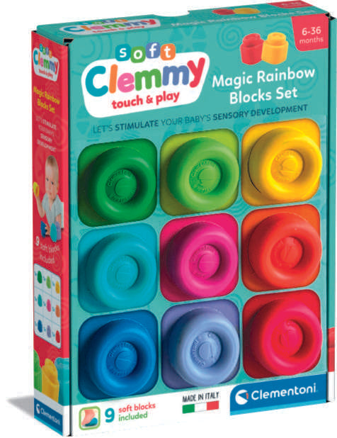 Clemmy Rainbow 9 Block Set Try Me