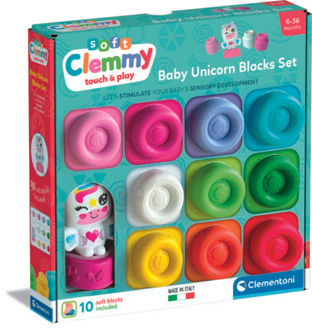Clemmy Unicorn 10 Block Set Try Me