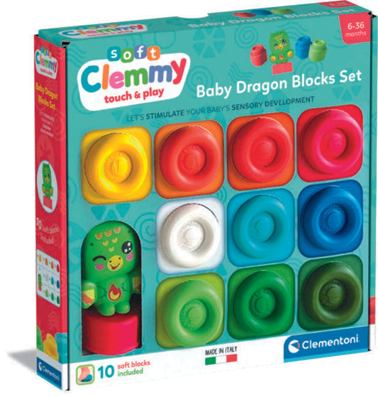 Clemmy Dragon 10 Block Set Try Me