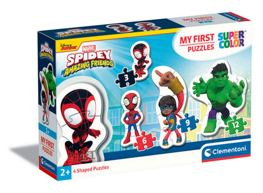 My First Puzzles 3 6 9 12 Spidey Marvel