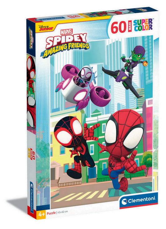 Pzl 60 Maxi Spidey e His Amazing Friends