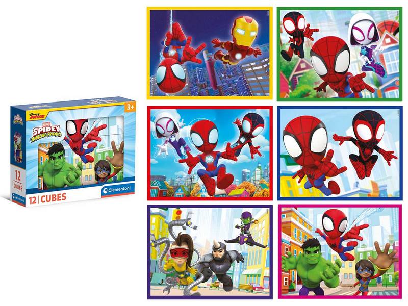 Cubi 12 - Spidey And His Amazing Friends