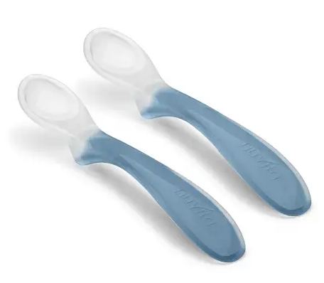 8480 Nuvita 2 Cucchiai Silicone Powdee B