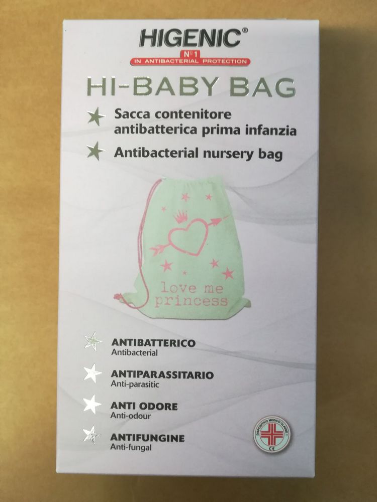 Baby Bag -sacca Antibatt. Rosa
