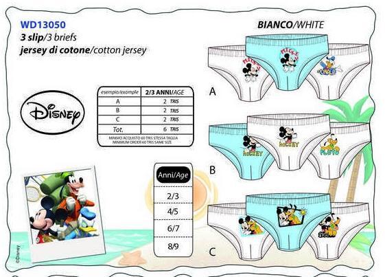 Slip 3PZ Mickey