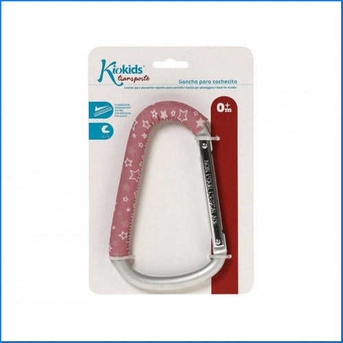 Cart. Gancio per Passeggino Rosa