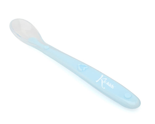 Cucchiao Silicone Blu