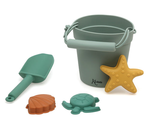 Secchio Spiaggia Verde 5U