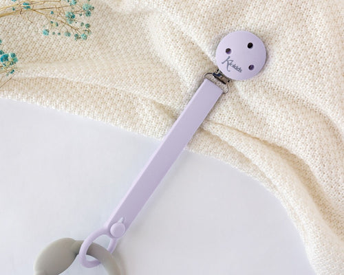Clip Salvasucchietto Silicone Lavanda