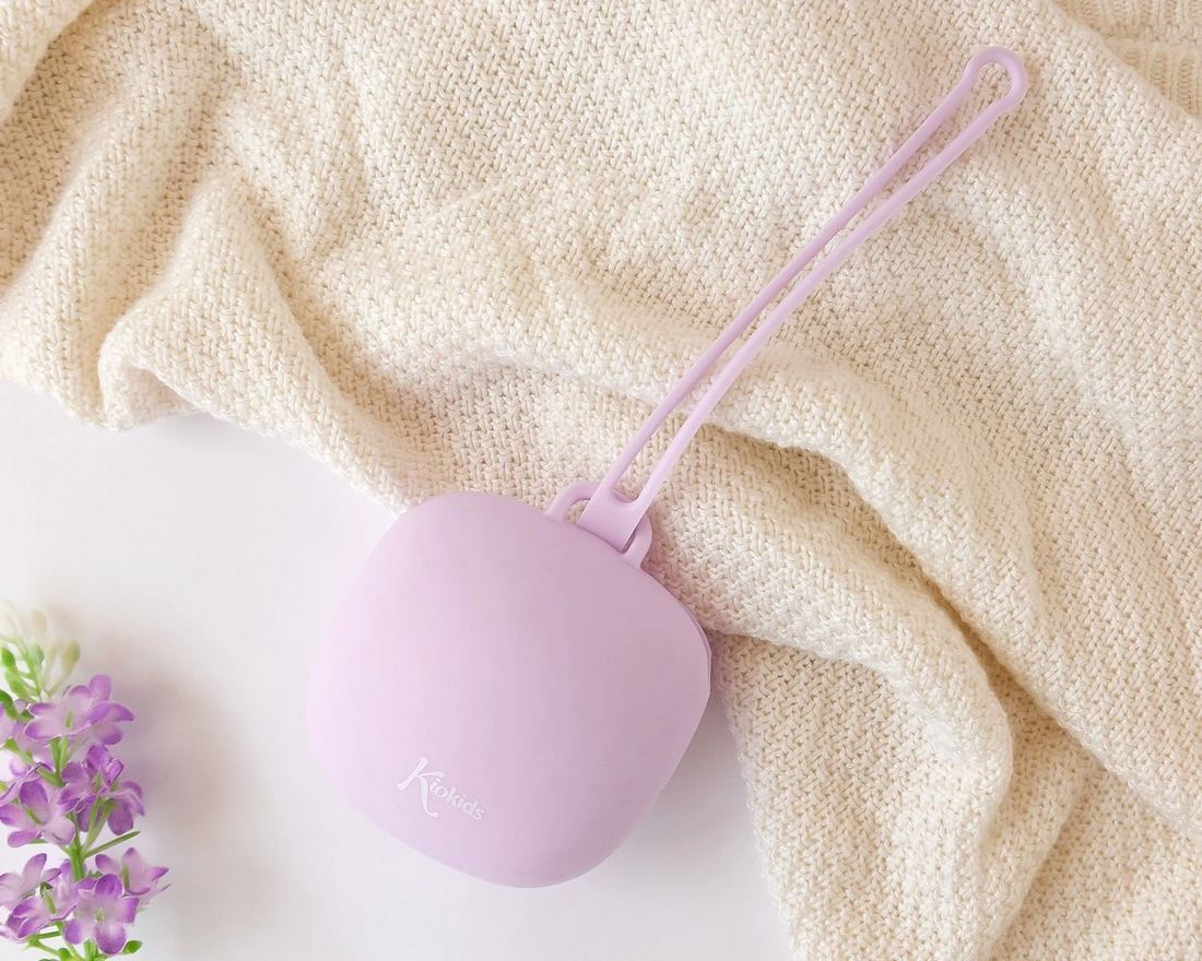 Portasucchietto Silicone Lavanda