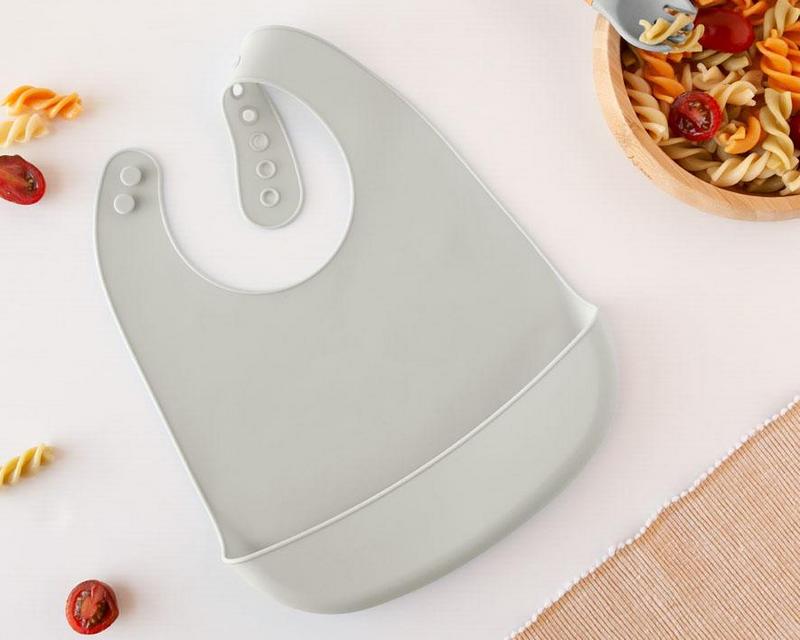 Bavaglio Silicone Grigio