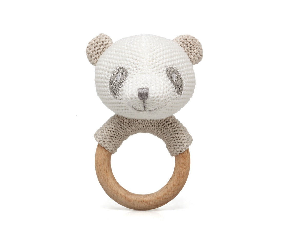 Orso 13CM  Cottone Sonaglio Bianco