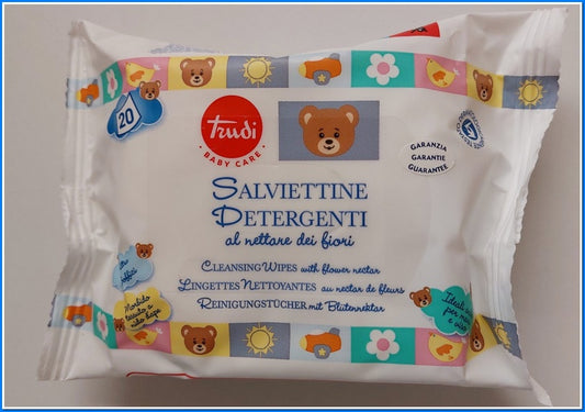 Baby Care Salviettine Detergenti 20 Pz. - Pz. 12