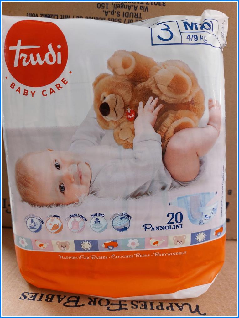 Pannolini Midi 4-9 Kg. 6X20 Pz. - Pz. 6