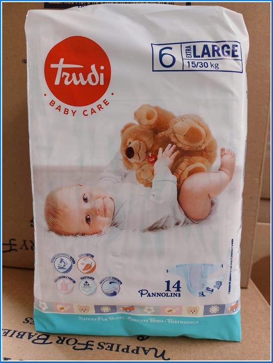 Pannolini Extralarge 15-30 Kg. 6X14 Pz. - Pz. 6