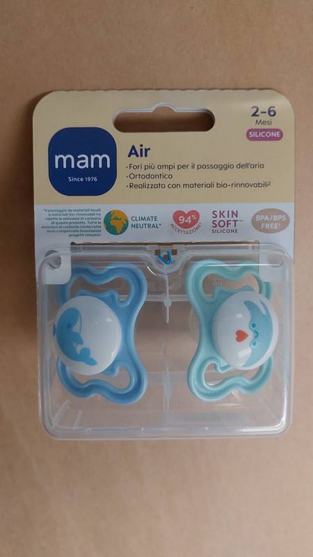 Succhietti Air 2-6 Iscc+, Boy, Silicone