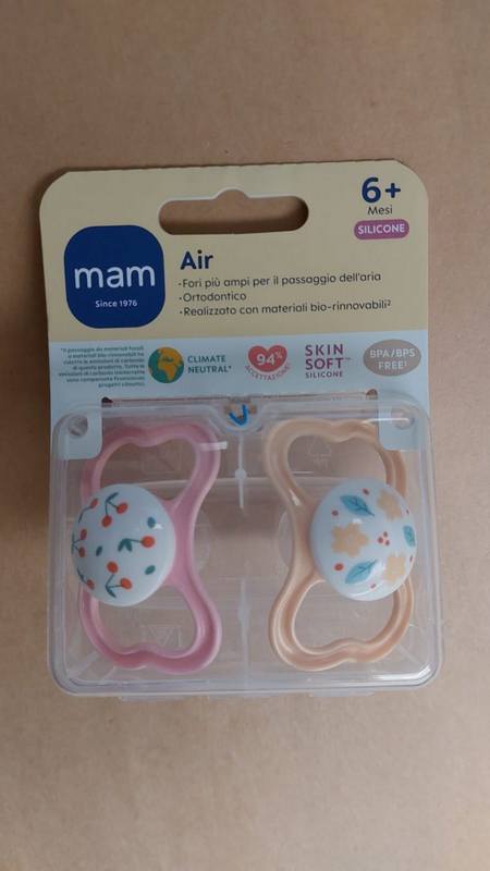 Succhietti Air 6+ Iscc+, Girl, Silicone