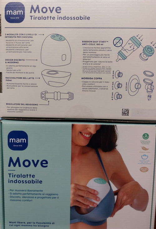 Tiralatte Indossabile Move Single