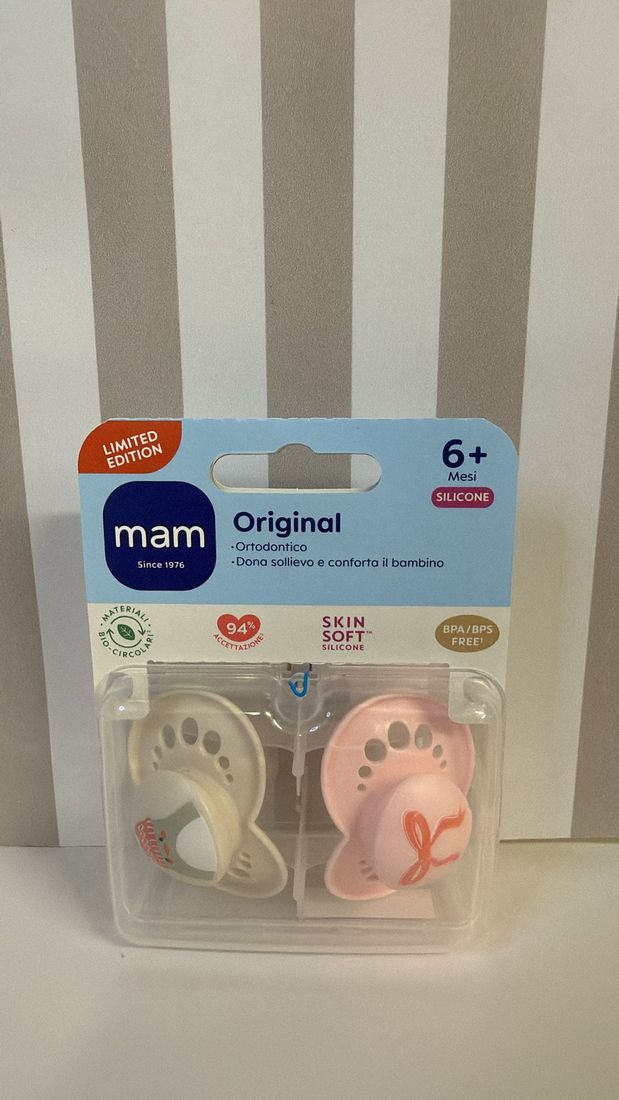 Succhietti Silicone Pz. 2 - 6M - Girl
