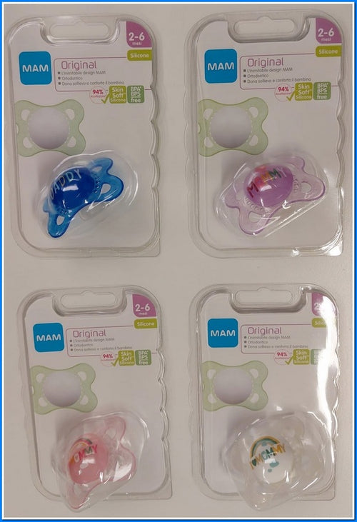 Succhietti Original 2-6M Silicone Pz. 1