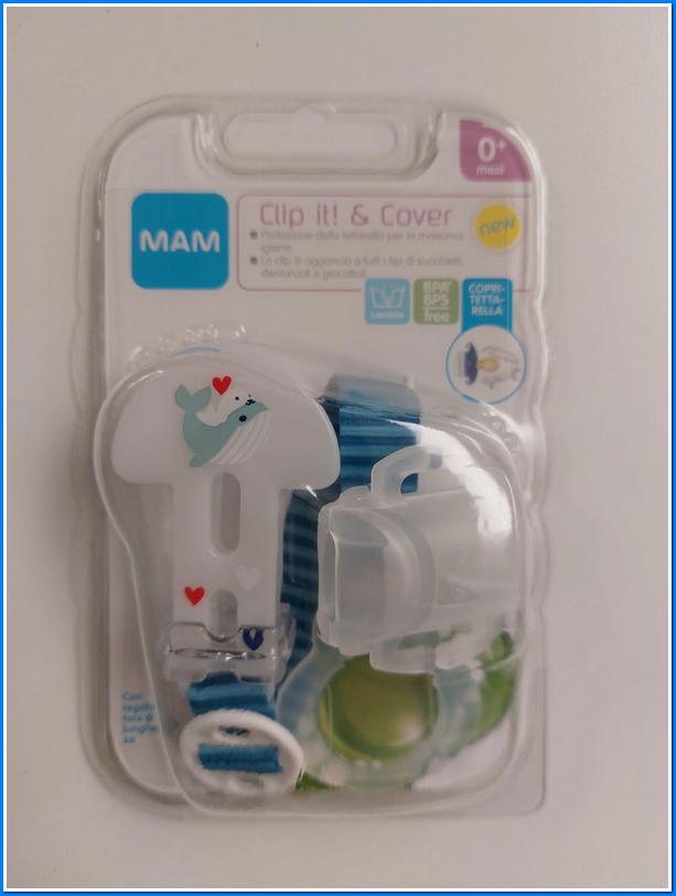 Porta Succhietto Clip It e Cover